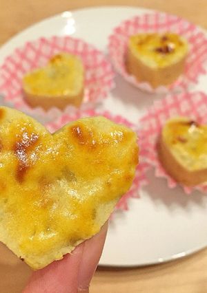 ハートのスイートポテト-レシピのメイン写真
