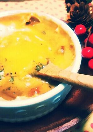*ココットカマンdeトロ～リ卵とカレー*-レシピのメイン写真