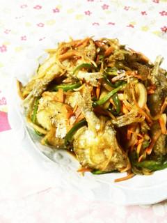 チカや小魚の野菜たっぷり南蛮漬け-レシピのメイン写真