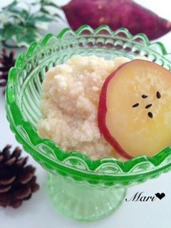 ヘルシー!材料③ほくほく♩お芋さんアイス-レシピのメイン写真