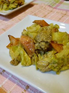 大豆のお肉でカレーマヨ炒め-レシピのメイン写真