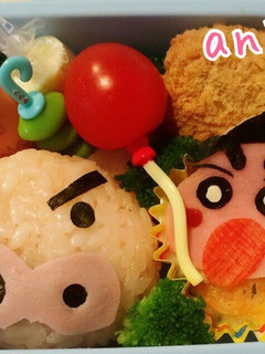 キャラ弁 ぶりぶりざえもん しんちゃん-レシピのメイン写真