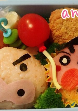 キャラ弁 ぶりぶりざえもん しんちゃん-レシピのメイン写真