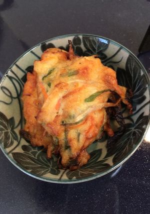 ねぎの青い部分と胸肉で根菜入りつくね-レシピのメイン写真