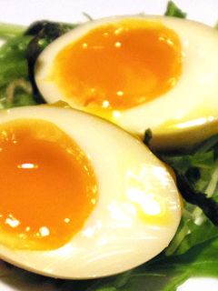 煮卵 Japanese Seasoned Boiled Egg-Nitamago 煮卵” [English and