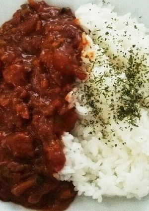 カットトマトで、簡単ドライカレー！！-レシピのメイン写真