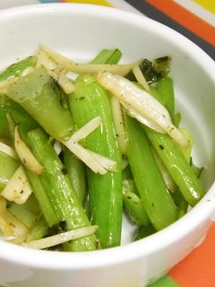 カブの葉と皮の焦がし醤油炒め-レシピのメイン写真