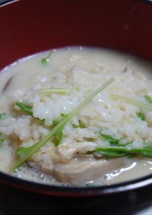 貧血予防にあさりの雑炊-レシピのメイン写真