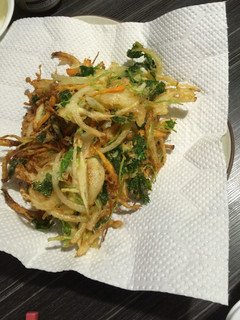 岩下の新生姜でかき揚げ-レシピのメイン写真