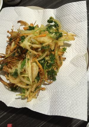 岩下の新生姜でかき揚げ-レシピのメイン写真