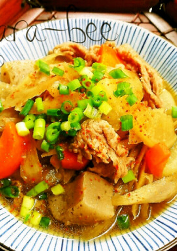 汁まで旨い♡豚バラと野菜のほっこり煮込み-レシピのメイン写真