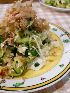 とうふとカイワレ大根のサラダ♪-レシピのメイン写真