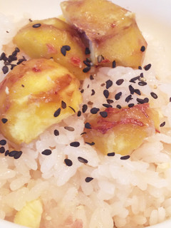 シンプルが美味!栗ごはん ♪-レシピのメイン写真