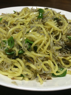 ちりめんじゃこと高菜入り焼きそば-レシピのメイン写真
