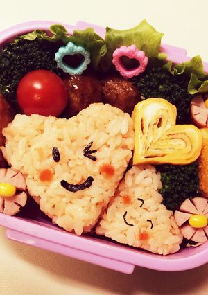 キャラ弁ハート！-レシピのメイン写真
