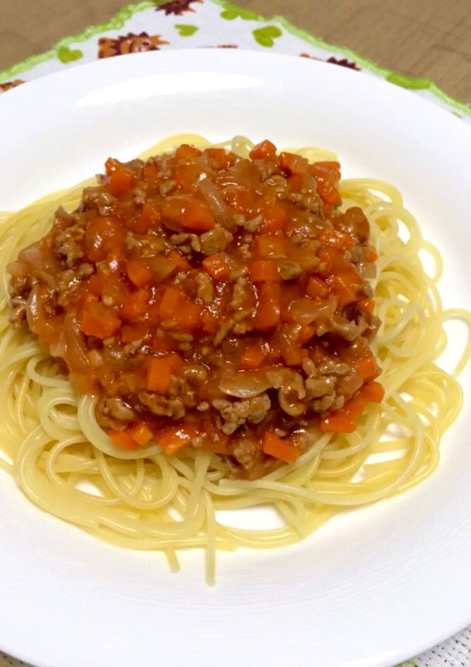トマトで手作りミートソース♪-レシピのメイン写真