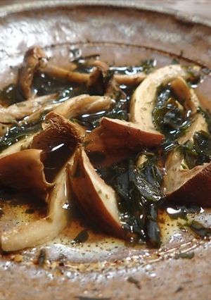 クリフウセンタケの焼きキノコ（大満足！）-レシピのメイン写真