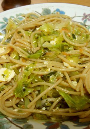 豆腐と野菜の塩パスタ-レシピのメイン写真