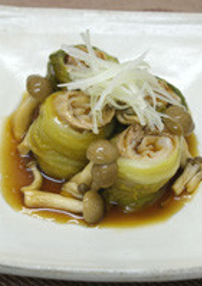 とろとろ白菜の豚肉ロール煮-レシピのメイン写真
