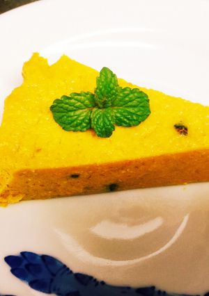 生クリーム無し！秋味・南瓜チーズケーキ-レシピのメイン写真