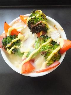 卵とハムと野菜のココットカマン-レシピのメイン写真