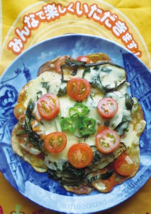我が家の野菜大集合！ジャガイモピザ-レシピのメイン写真