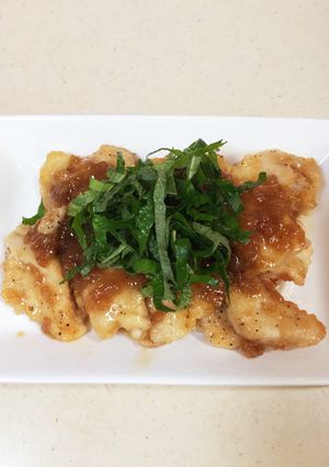 鶏肉の梅肉焼き-レシピのメイン写真