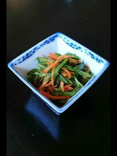 《モロッコいんげんの紫蘇炒め》-レシピのメイン写真