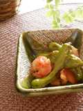 簡単☆ししとうとカニカマの醤油炒め