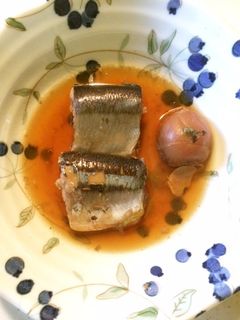 骨まで食べれる秋刀魚の梅煮-レシピのメイン写真