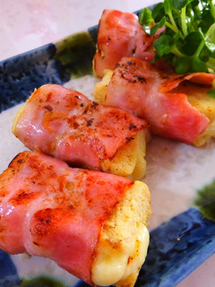 冷凍した豆腐とチーズのベーコン巻き-レシピのメイン写真
