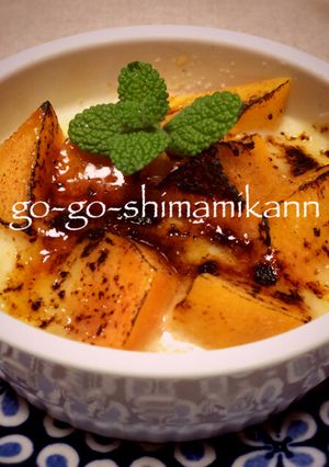 柿でデザートカマン-レシピのメイン写真