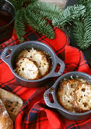クリスマス♪オニオングラタンスープ-レシピのメイン写真