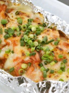 キタアカリと塩辛のマヨチーズ焼き-レシピのメイン写真