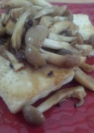 和風豆腐ステーキ、焼酎が隠し味♪-レシピのメイン写真