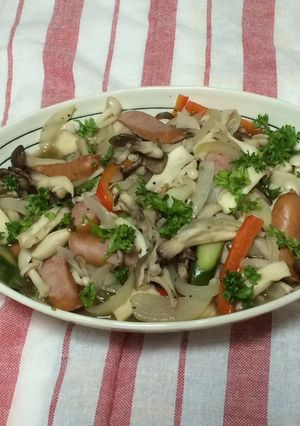 きのこたっぷり蒸し焼き☻-レシピのメイン写真