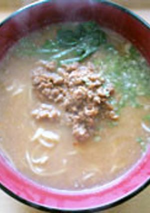 大豆のお肉で坦々麺-レシピのメイン写真