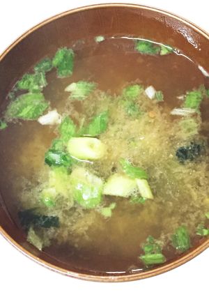 即席！とろろ昆布のインスタントお味噌汁-レシピのメイン写真