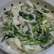 ほうれん草とはんぺんの田舎サラダ