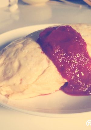 チーズインオムライス-レシピのメイン写真