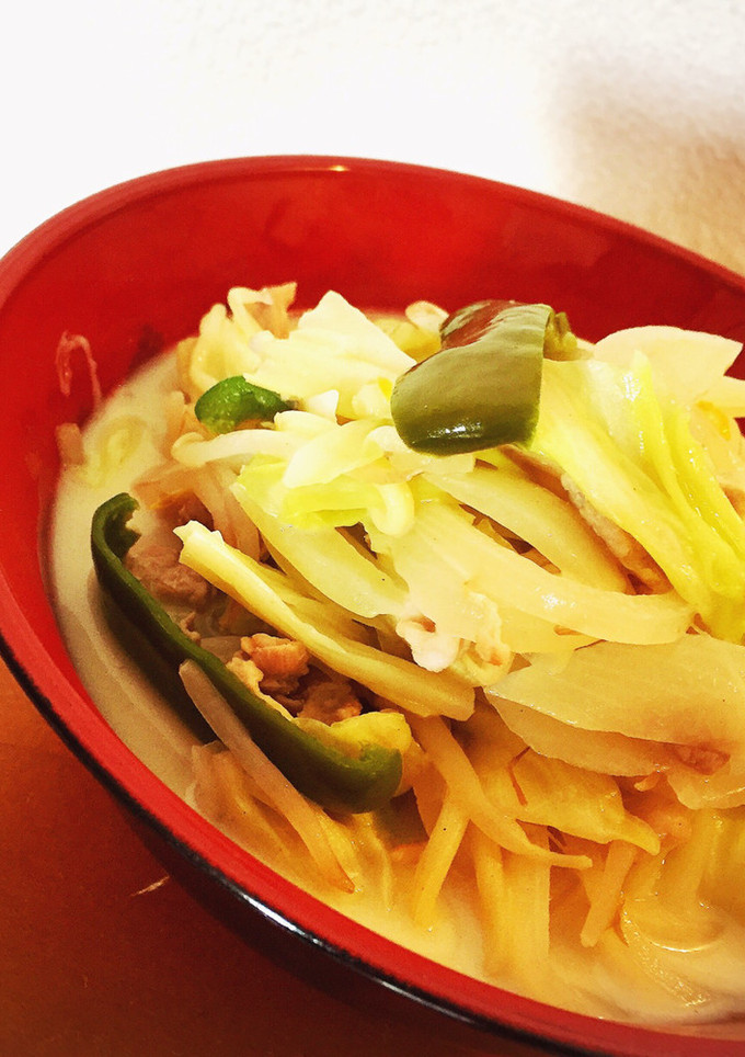 残った野菜炒めと家にある物でちゃんぽん☆-レシピのメイン写真