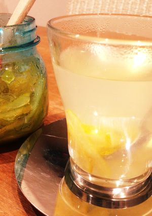 丸ごと茹でて簡単ゆず茶♪-レシピのメイン写真
