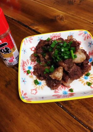 馬肉ヒモ煮-レシピのメイン写真