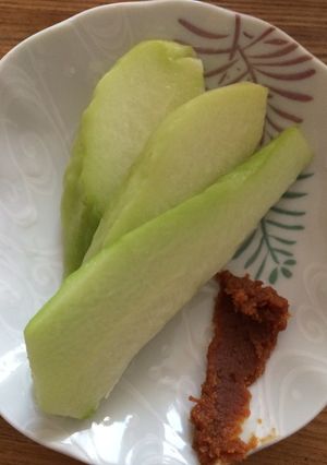 野菜スティック はやとうり-レシピのメイン写真