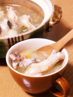 風邪ひきさんに☆炊飯器で簡単参鶏湯☆-レシピのメイン写真
