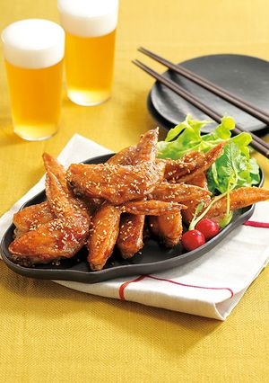 手羽先の唐揚げ 甘辛ダレ-レシピのメイン写真