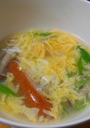 ソーセージとキノコのスープ-レシピのメイン写真