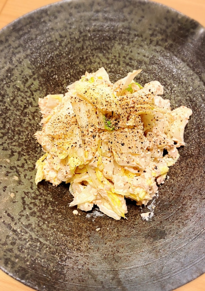 白菜とツナの黒胡椒風味サラダ-レシピのメイン写真
