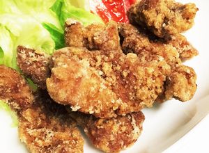 簡単♪♪一口カツ用豚モモ肉で☆竜田揚げ♡-レシピのメイン写真