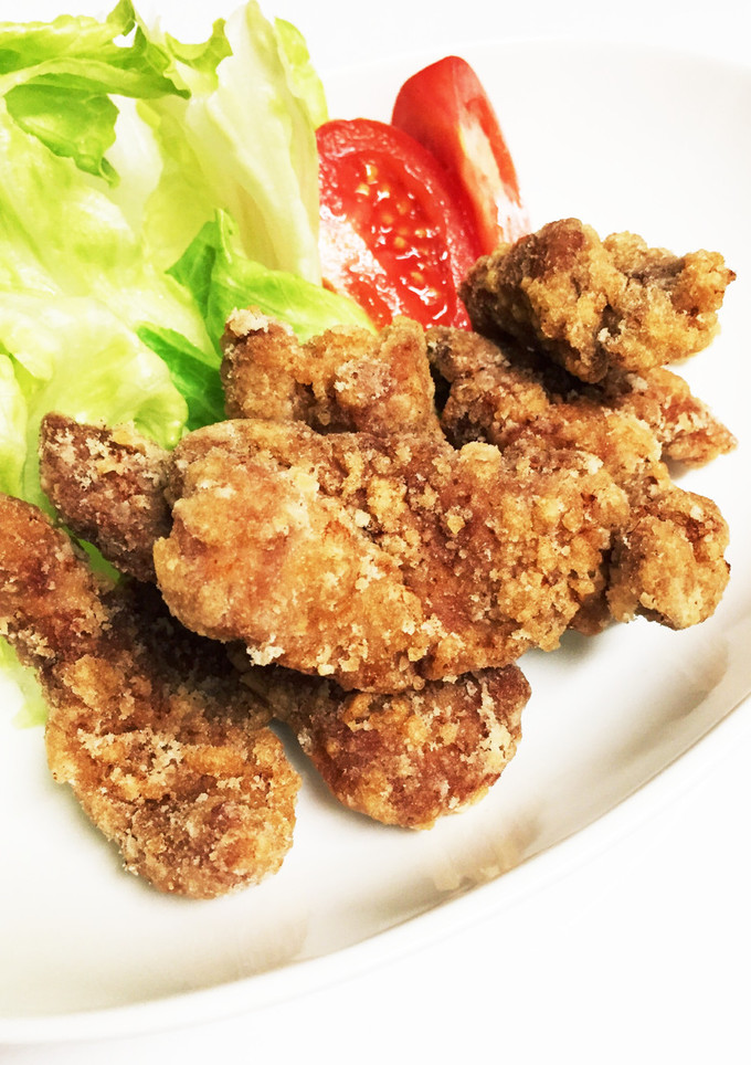 簡単♪♪一口カツ用豚モモ肉で☆竜田揚げ♡-レシピのメイン写真